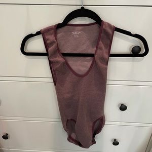 Urban outfitters deep v body suit.